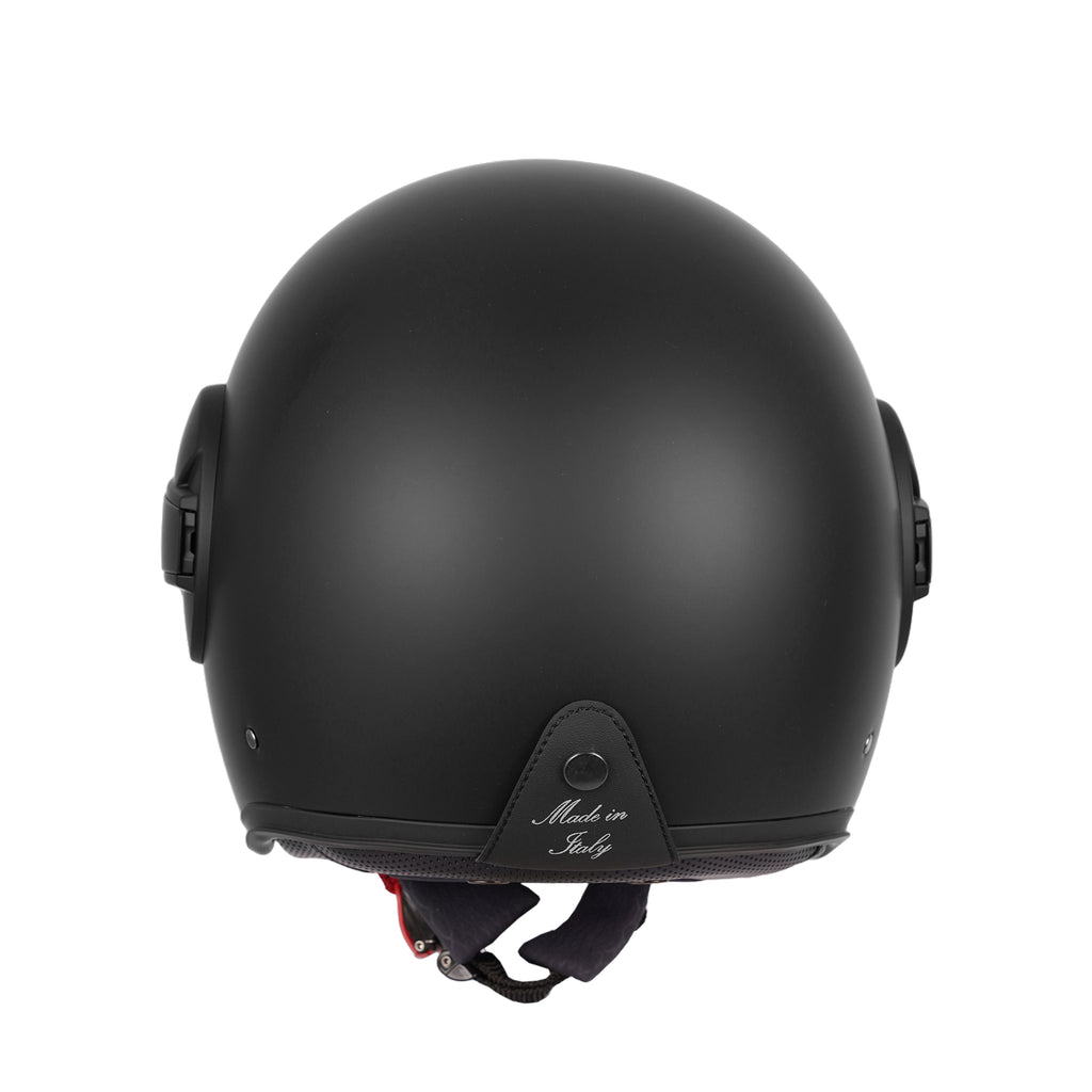 CABERG GHOST X FIBERGLASS 17 Futuristic Open Face Helmet with Goggle Visor_6