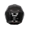 SMK Gullwing Solid Flip Up Motorcycle Helmet Gloss Black GL 200_7