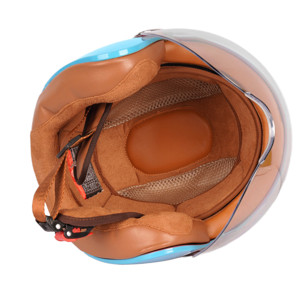 خوذة حماية للأطفال مع غلاف ABS قوي، خوذة أمان مفتوحة الوجه للأطفال - 835625
