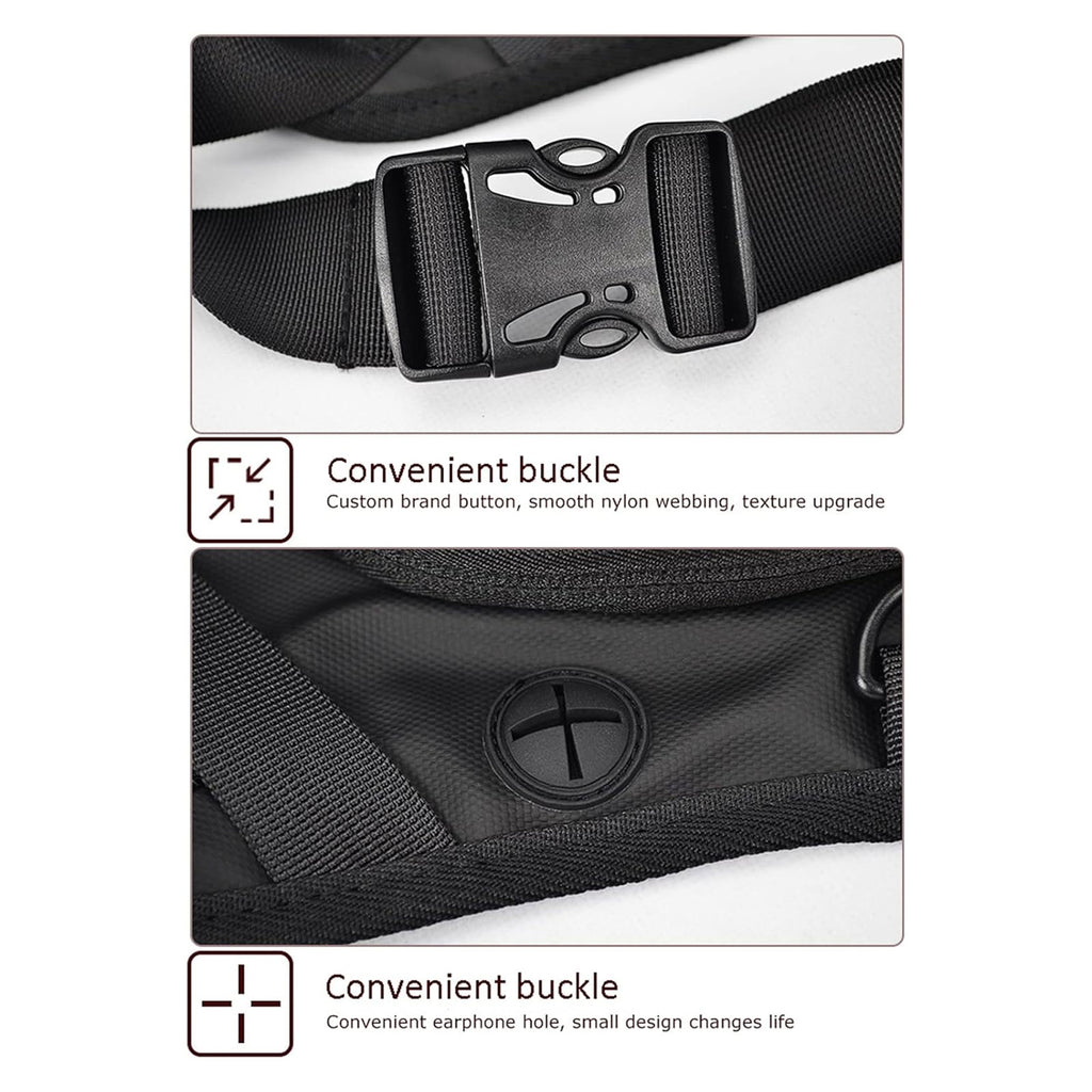 CUCYMA Carbon Fiber Motorcycle Tactical & Waterproof Leg Bag_7