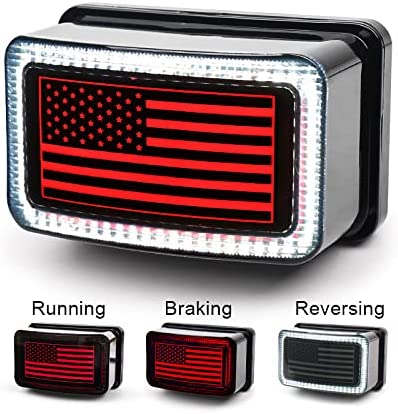 White Halo Smoker YFM ATV LED Tail Light_4