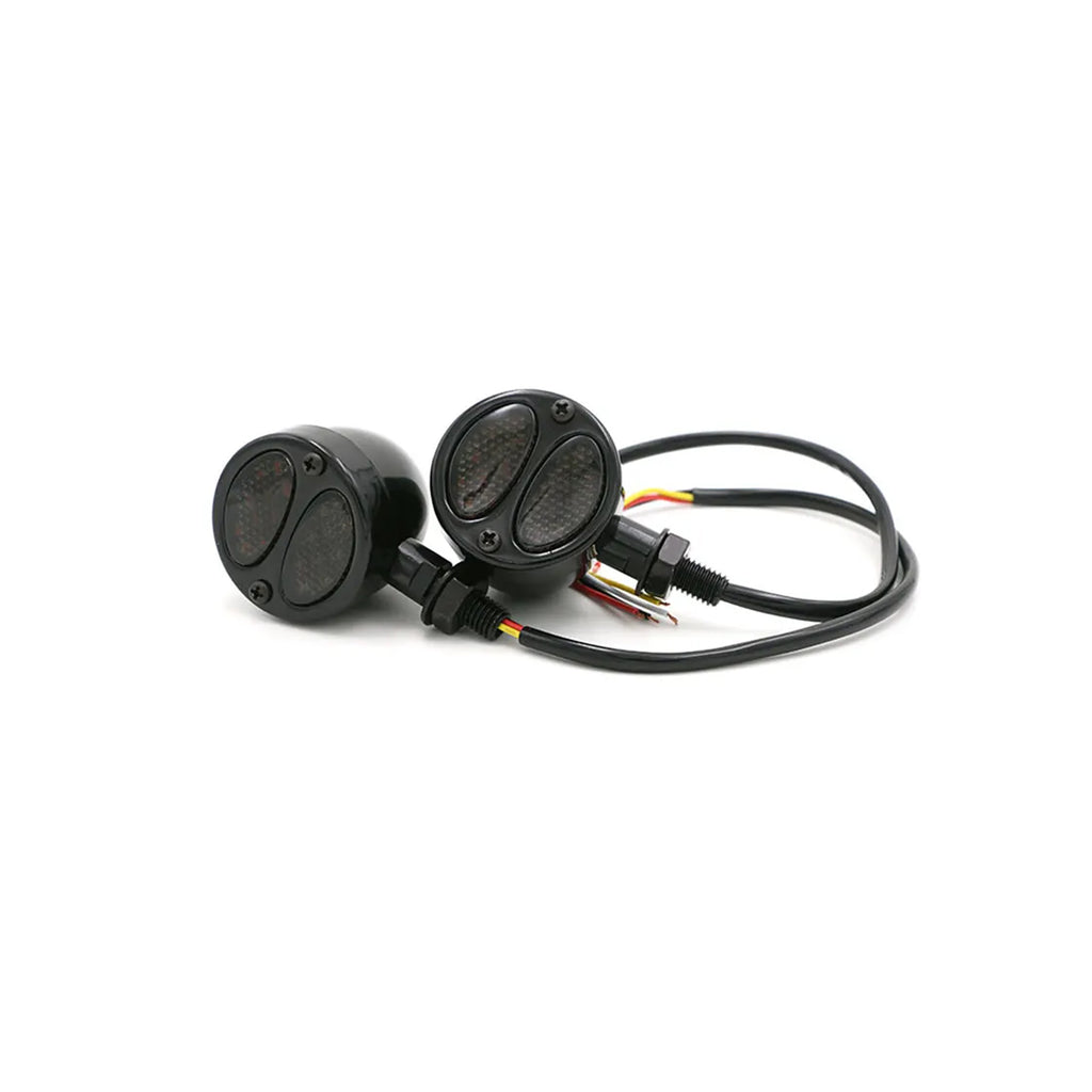 مؤشر الدوران LED للفرامل والتوقف للدراجات النارية  ، شكل دائري - 819815