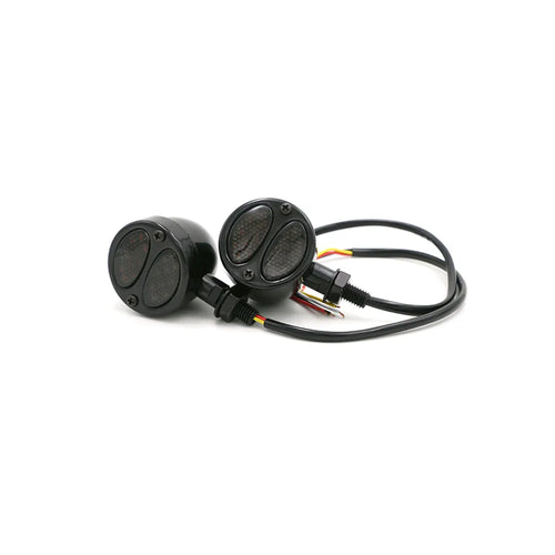 مؤشر الدوران LED للفرامل والتوقف للدراجات النارية  ، شكل دائري - 819815