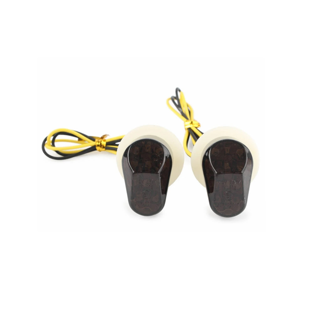 مجموعة مصابيح إشارة الدوران LED الشفافة الدخانية للدراجات النارية  ياماها - 819822