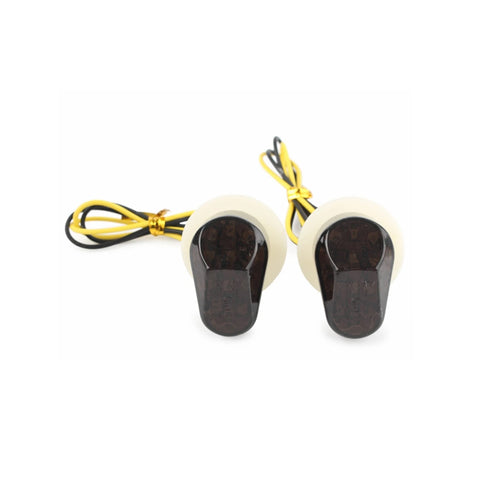 مجموعة مصابيح إشارة الدوران LED الشفافة الدخانية للدراجات النارية  ياماها - 819822