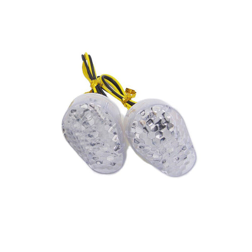 ضوء إشارة الدوران LED المثبتة على السطح لدراجات كوزاكي، زوج واحد - 819824