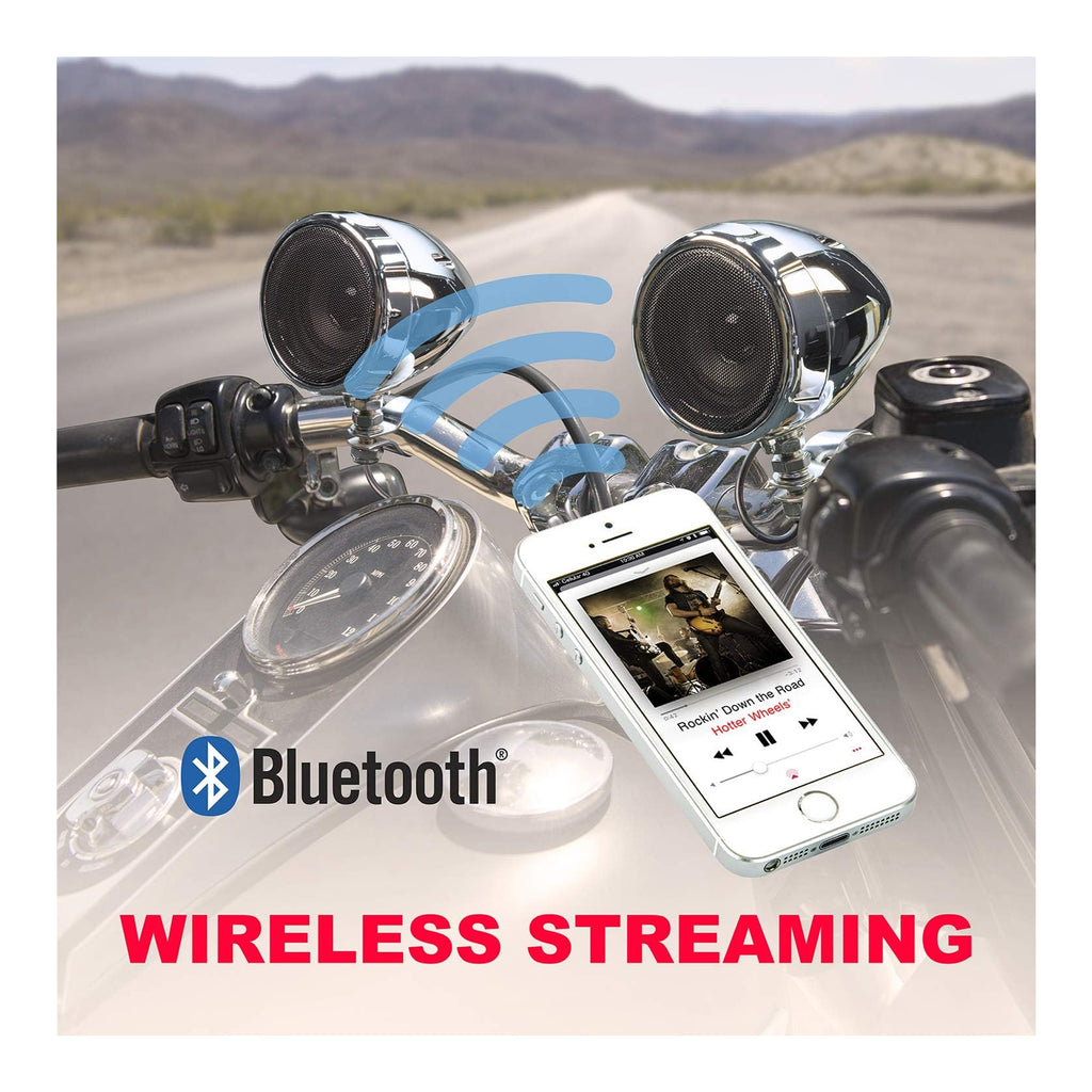 BOSS Audio MC420B Motorcycle Speaker System Weatherproof, 3 Inch - 821537_4