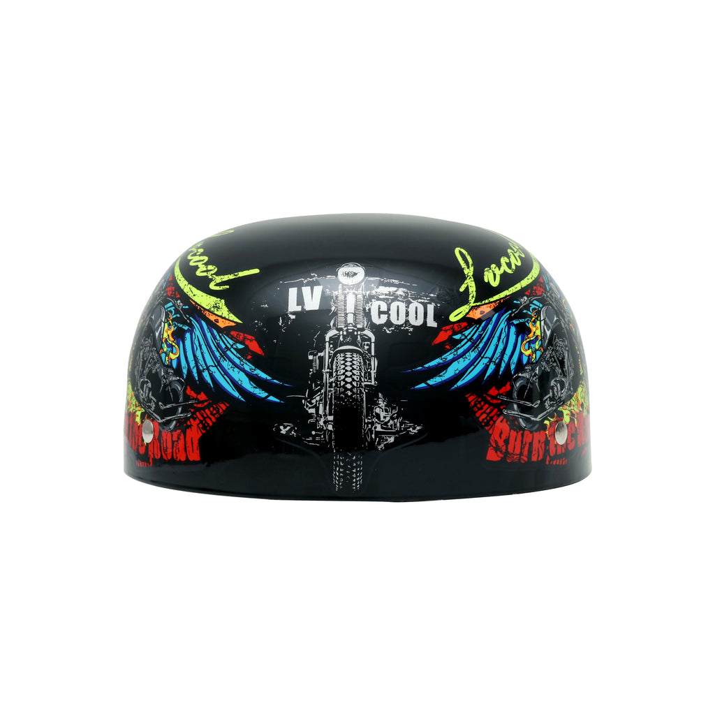 Baseball Style Open-Face Cap Scooter Helmet_5