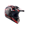 FOX Off-Road DOT Approved Motocross Motorcycle Helmet for Safety Black_1