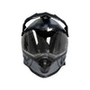 IBK Off Road Motorcycle Motocross Helmet with Glass, Matte Gray/Black - 835609_3