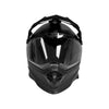 IBK Off Road Motorcycle Motocross Helmet with Glass & Matte Black - 835610_4