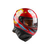Safety Full Face Childrens Racing Motorcycle Helmet, Red_1
