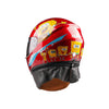 Safety Full Face Childrens Racing Motorcycle Helmet, Red_3