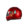 Childrens Full Face Helmet with Visor for Scooter Bicycle Skating_3
