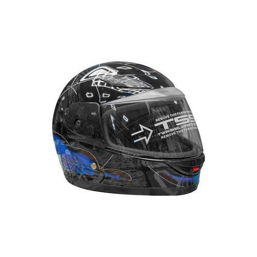 Childs Full Face Helmet, Lightweight & Breathable Spiderman Helmet _1