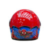 Children Full Face Helmet Red Spiderman Cartoon_3