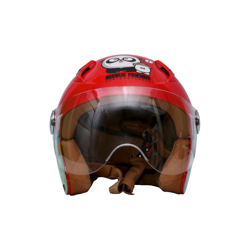 Kids Half Face Cartoon Helmet