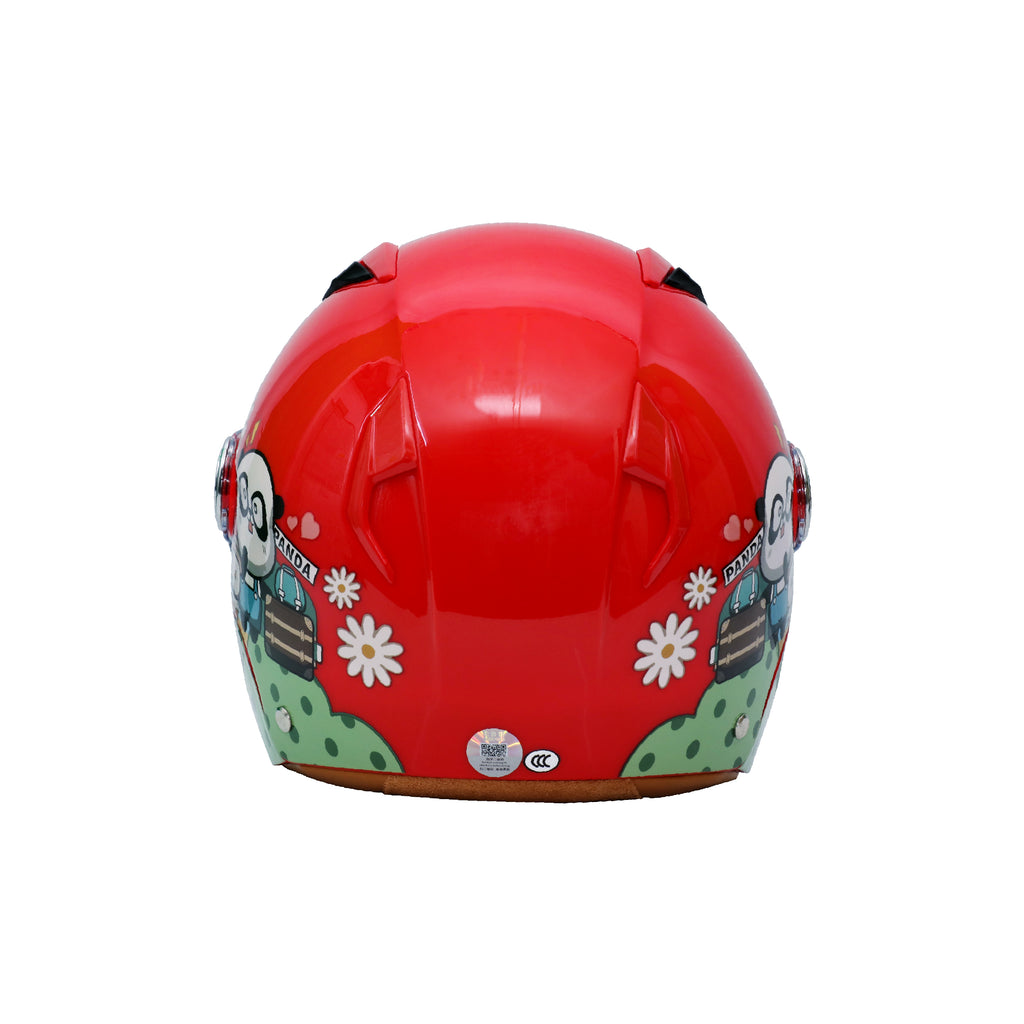 Kids Half Face Cartoon Helmet