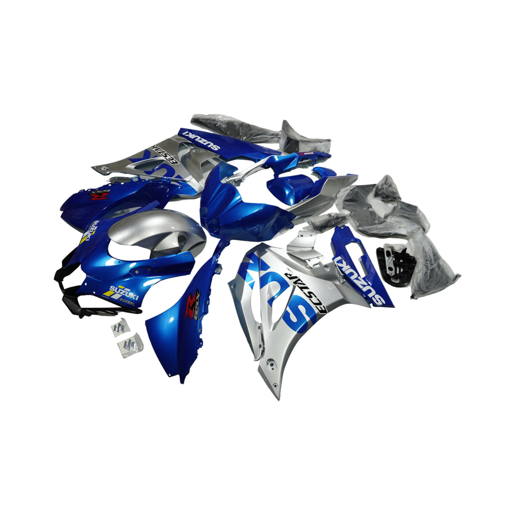 طقم التغطية الكاملة لـهيكل دراجة سوزوكي  GSXR1000 2017-22، نغليف الهيكل مع الزجاج الأمامي، غطاء المقعد، مرآة الرؤية الخلفية - 839416