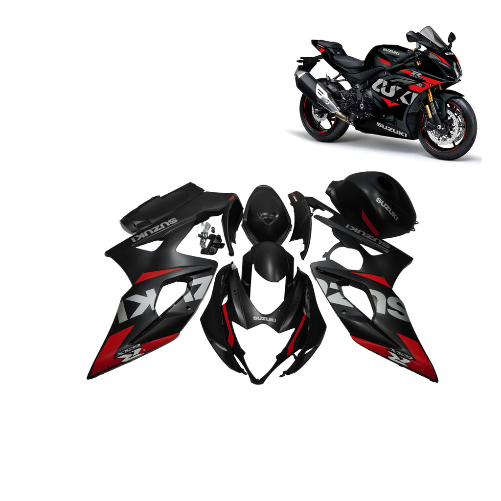 طقم غطاء هيكل بحقن ABS عالي الجودة: طقم تغليف كامل لـسوزوكي  GSX-R1000 2005-2006 - رقم  839420