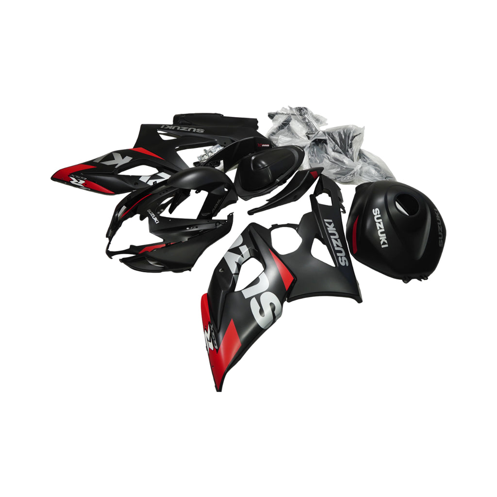 طقم غطاء هيكل بحقن ABS عالي الجودة: طقم تغليف كامل لـسوزوكي  GSX-R1000 2005-2006 - رقم  839420