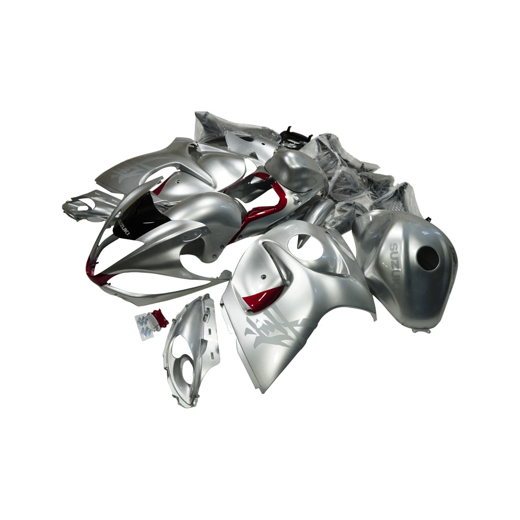 طقم هيكل و أغطية كاملة لدراجة هايبوسا  HAYABUSA 2008-2020، مجموعة كاملة من أجزاء هيكل الدراجة النارية البلاستيكية - 839453