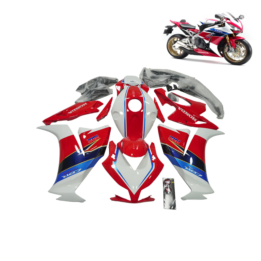 هيكل الدراجة النارية هوندا CBR 1000RR 2012-16 باللون الأحمر والأبيض والأزرق - 839467