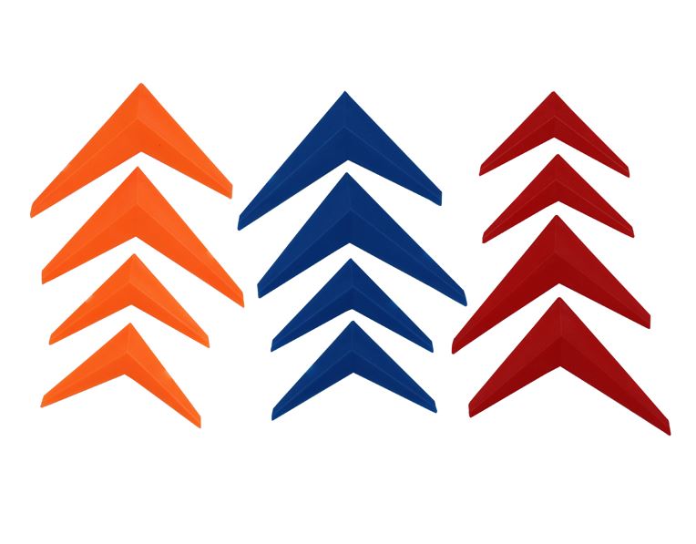 Pair of UTV Side Adjustable/Foldable Rearview Mirror Black_5