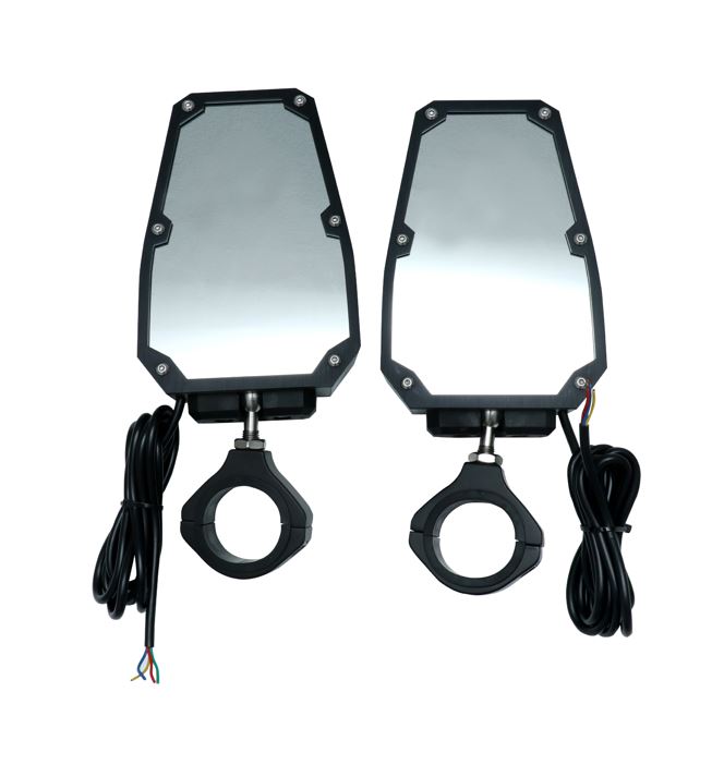 Pair of Universal Fit UTV Rear View Side Mirror For Polaris RZR XP1000 846050_1
