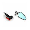 Universal Motorcycle Aluminum Rearview Side Mirror Handle Bar Ends_2