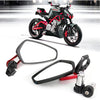 Universal Motorcycle Aluminum Rearview Side Mirror Handle Bar Ends_5