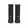 Pair of 7/8''22mm Motorcycle Handlebar Non-Slip Rubber Handle Grips, Black_4