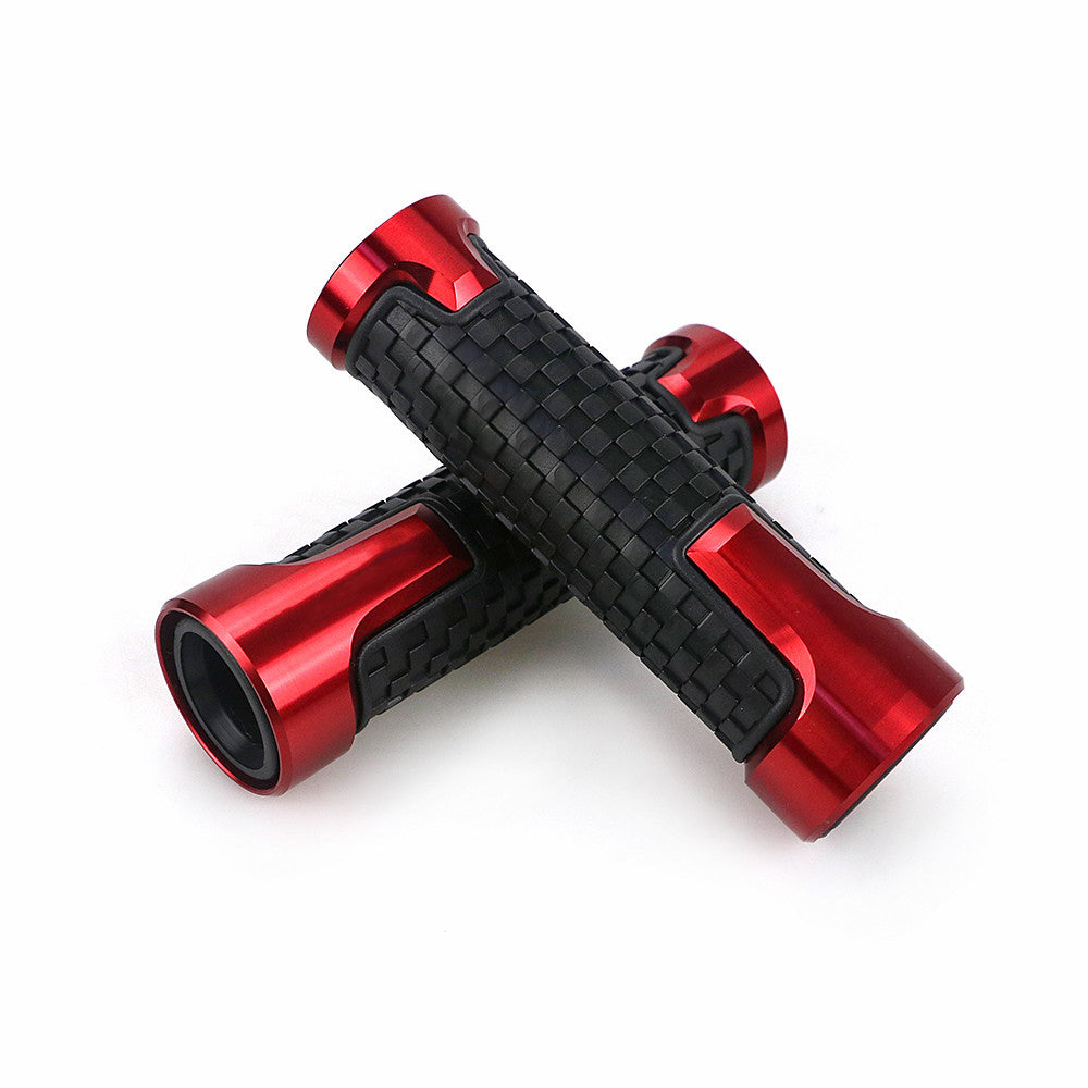 Pair of 7/8''22mm Motorcycle Handlebar Non-Slip Rubber Handle Grips_2