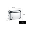 COOCASE X2-J2 SILVER 36L Side Boxes, Motorcycle Aluminum Side Suitcase(1 Pair)_15