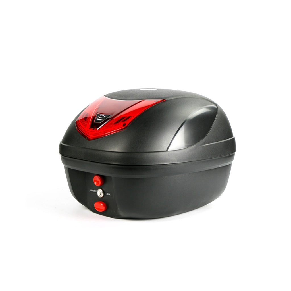 صندوق خلفي للدراجات النارية من Coocase S28 باللون الأسود، سعة 28 لترًا - 855516