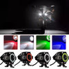 U7 Mini LED Motorcycle Fog Light with Angel Eye Ring & Flashing Beam_3
