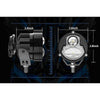 DXY-JRY Dual Color Motorcycle LED Fog Lights_6