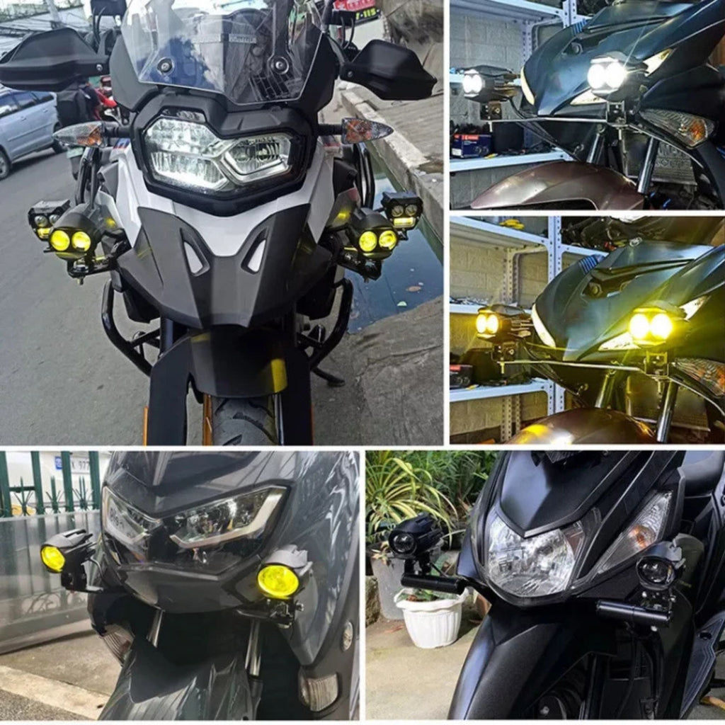 JRY-8 LED Motorcycle Offroad High Beam Projector Light_4