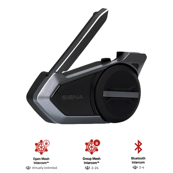 SENA 50S Motorcycle Bluetooth Communication System with Mesh Intercom Single_2