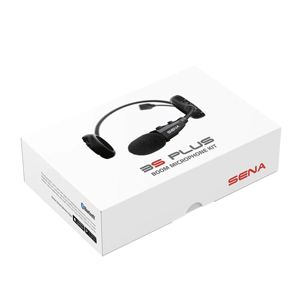 SENA 3S Plus Boom Bluetooth Intercom, HD Noise Control & GPS Compatible_2