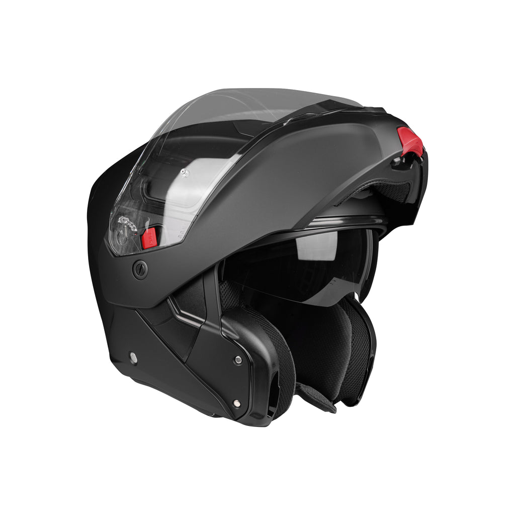 خوذة الدراجة النارية كابيرج HORUS X 17  هوروس اكس القابل للطي  بالأسود  المطفي -870273 