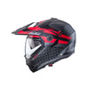 خوذة كابرج تورماكس أكس سراب CABERG TOURMAX X SARABE  القابلة للطي باللون الأسود المطفي والأحمر-  870276