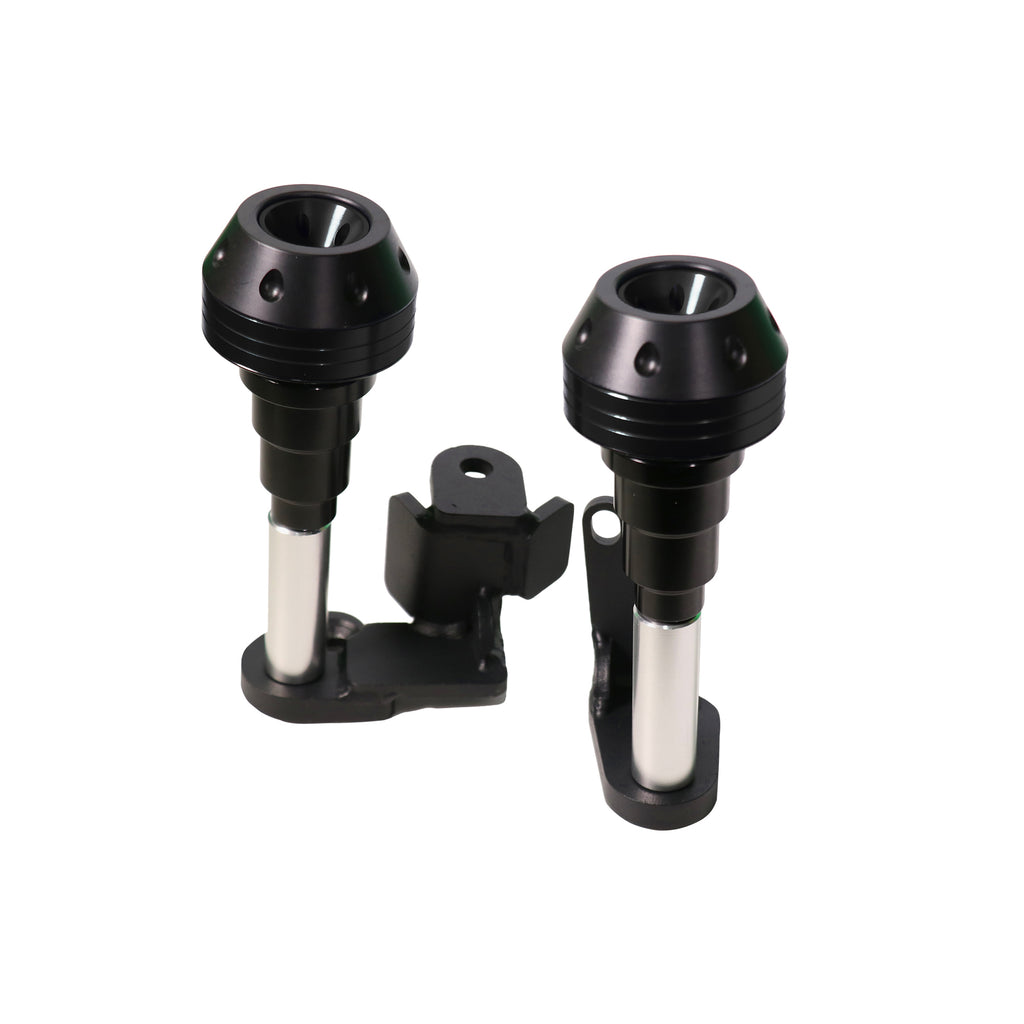 Suzuki Hayabusa Slider Frame Crash Protectors Black_2