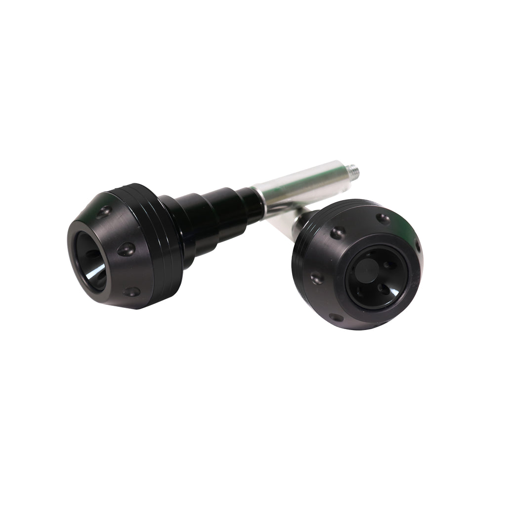 Suzuki Hayabusa Slider Frame Crash Protectors Black_6