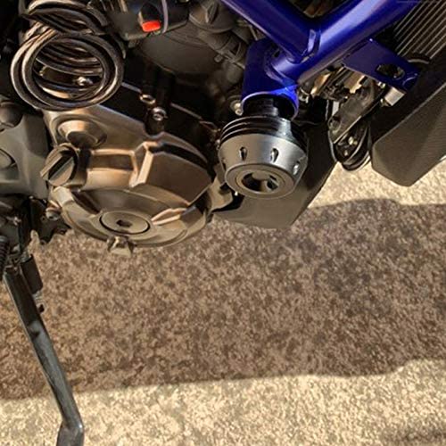 Suzuki Hayabusa Slider Frame Crash Protectors Black_3