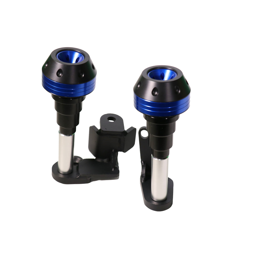 Suzuki Hayabusa Slider Frame Crash Protectors Blue_5