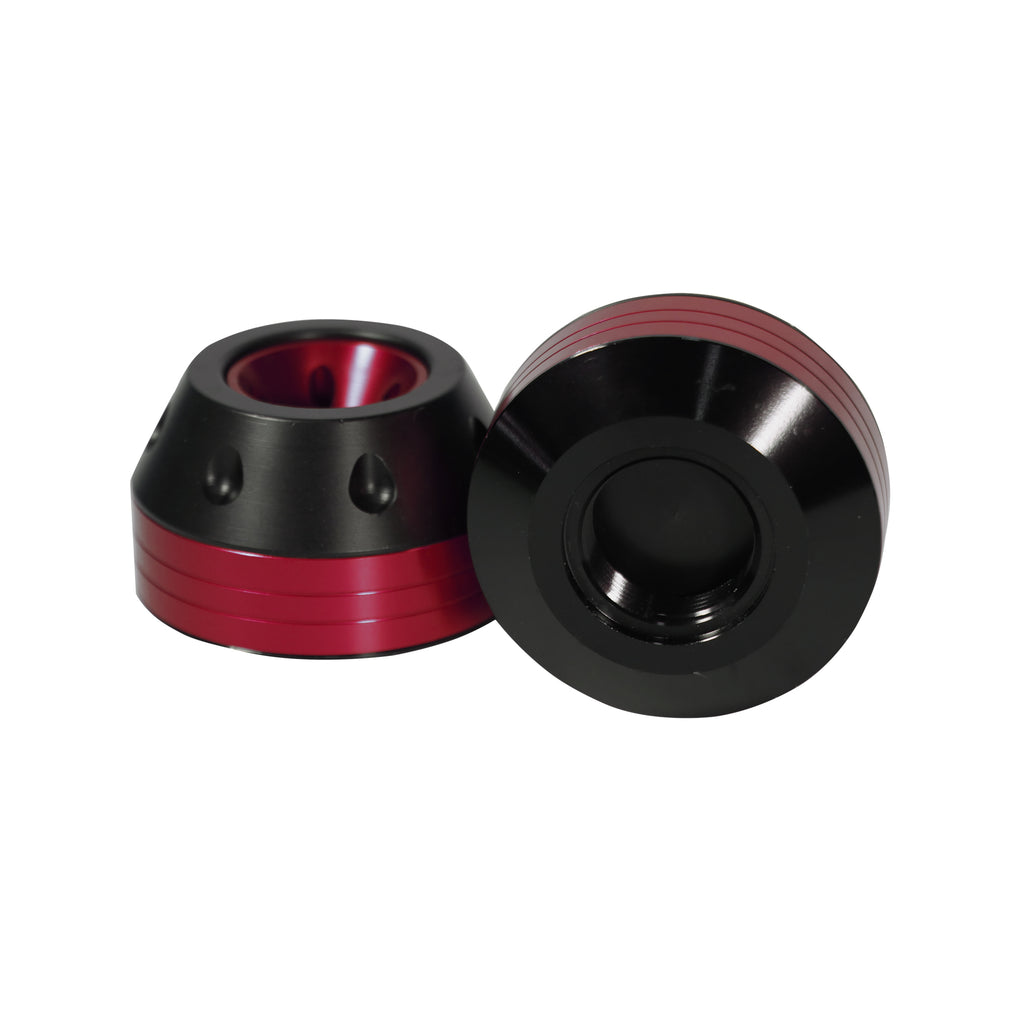 Suzuki Hayabusa Slider Frame Crash Protectors Red_6