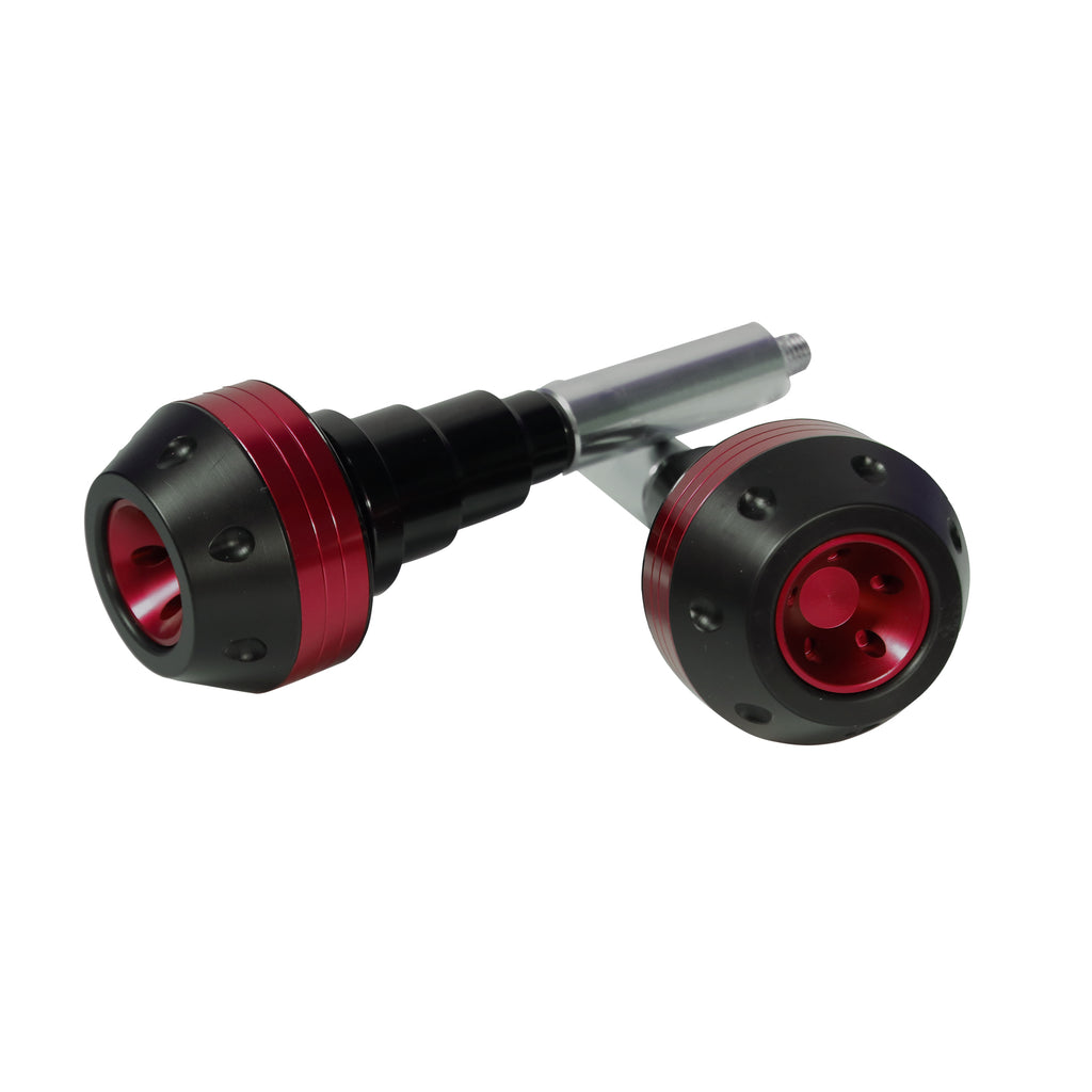 Suzuki Hayabusa Slider Frame Crash Protectors Red_8