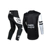 ONEAL Motorcycle Jersey & Pant Suit Black/White- 872373_2