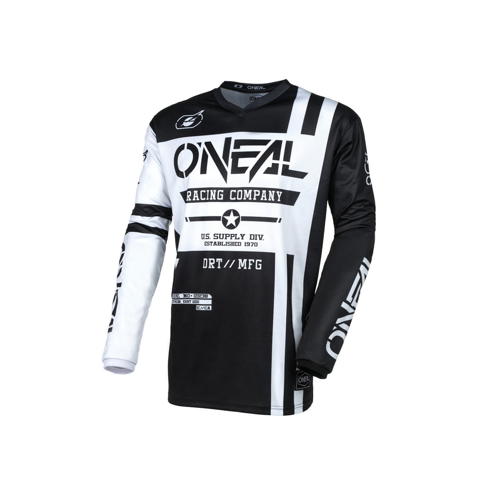 ONEAL Motorcycle Jersey & Pant Suit Black/White- 872373_3